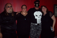 Bob, Michelle, Blood Dan and Goth Mom